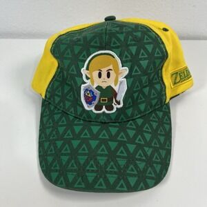Nintendo the Legend of Zelda: Link's Awakening Snapback Cap Hat Adjustable USED
